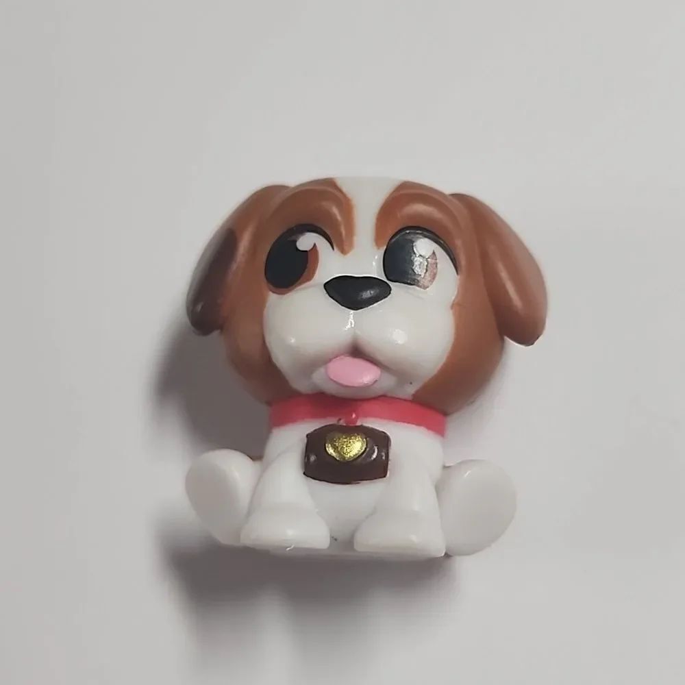 Elf On The Shelf Minis Pet Baxter Saint Bernard Puppy Dog Toy Mini Figure Brown